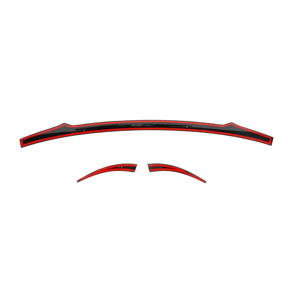 Carbon Fiber Middle Spoiler for Maserati Levante Sport Utility 4-Door 2016-2019