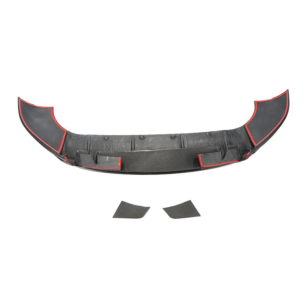 Carbon Fiber Front Bumper Lip for Porsche Cayenne Sport Utility 4-Door 2018-2019