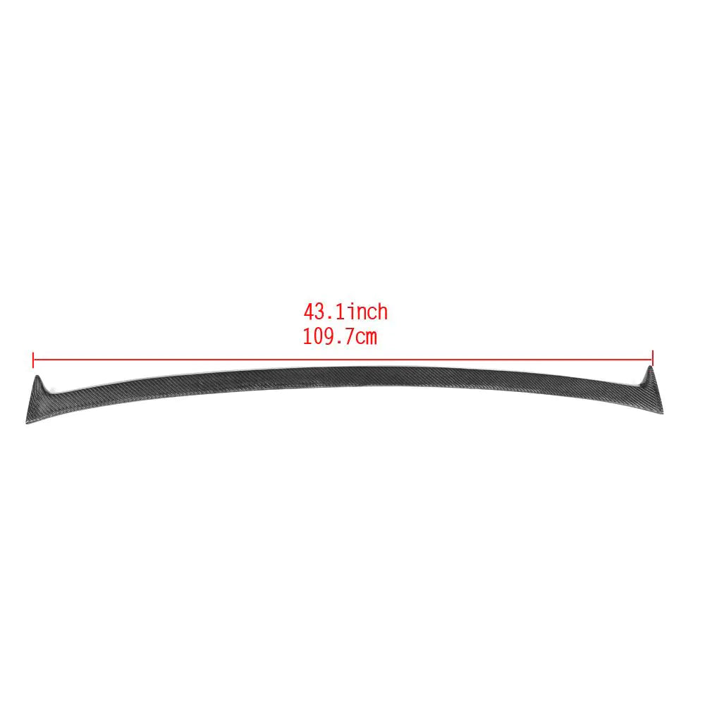 Carbon Fiber ATS Roof Window Spoiler Wing For Cadillac ATS Sedan 13-15