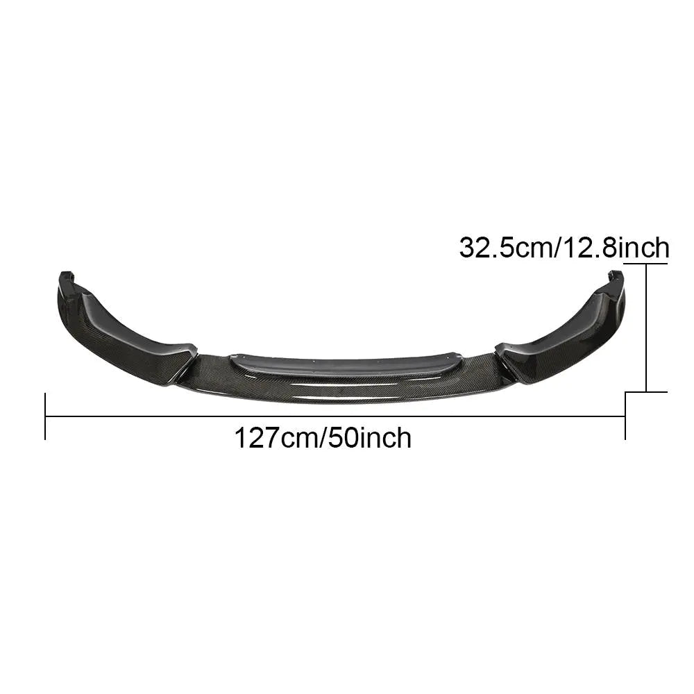 Carbon Fiber Front Bumper Lip Splitter Spoiler For BMW F80 M3 F82 F83 M4 14-19