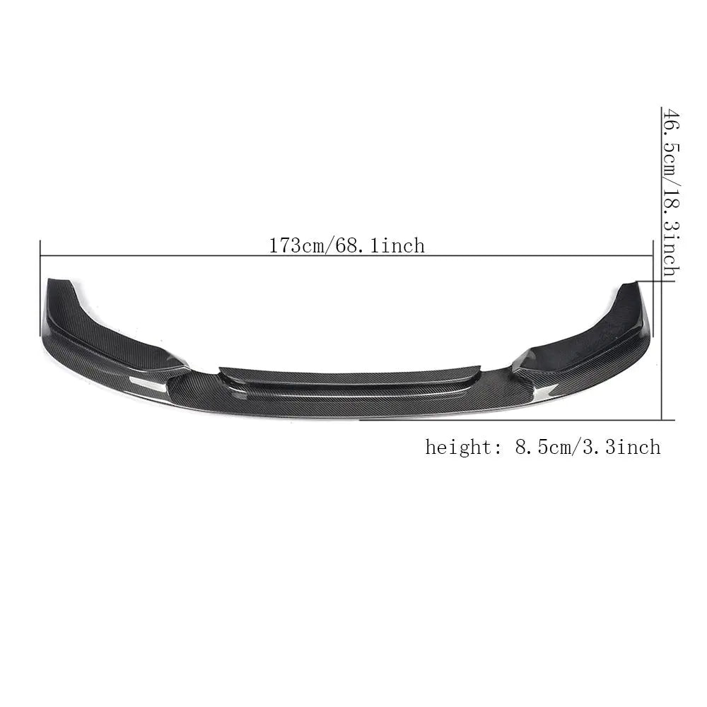 M Sport Carbon Fiber X4 Front Bumper Lip for BMW F26 15UP