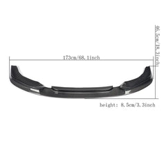 M Sport Carbon Fiber X4 Front Bumper Lip for BMW F26 15UP