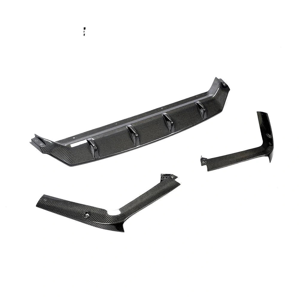 For Porsche Cayenne Carbon Fiber Rear Diffuser Sport Utility 4-Door 2018-2019