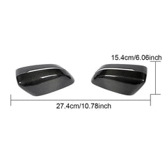 Carbon Fiber Side Mirror Covers for BMW 3 Series G20 G28 5Series G30 G38 Sedan 4-Door 2019-2020