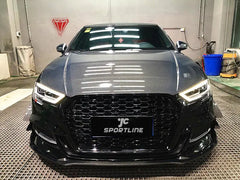 Carbon Fiber Front Lip for Audi A3 S-LINE S3