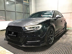 Carbon Fiber Front Lip for Audi A3 S-LINE S3
