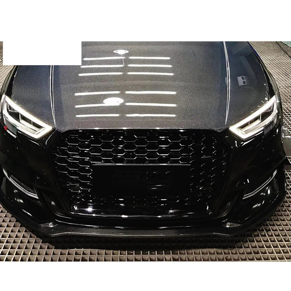 Carbon Fiber Front Lip for Audi A3 S-LINE S3