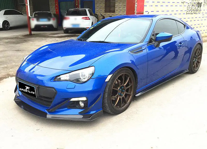 For Toyota carbon fiber GT86 2017-2020 Subaru BRZ 2013-2020 side skirts