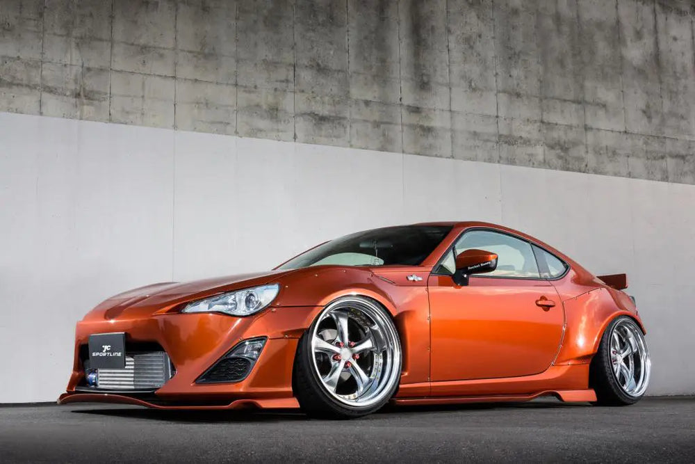 For Toyota carbon fiber GT86 2017-2020 Subaru BRZ 2013-2020 side skirts