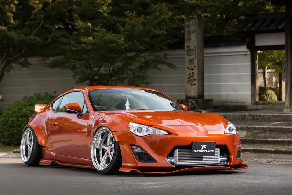 For Toyota carbon fiber GT86 2017-2020 Subaru BRZ 2013-2020 side skirts