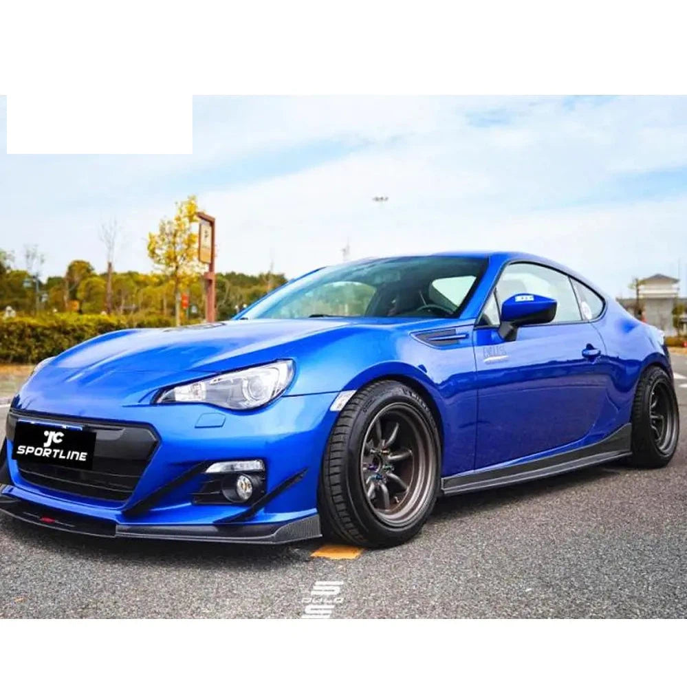 For Toyota carbon fiber GT86 2017-2020 Subaru BRZ 2013-2020 side skirts