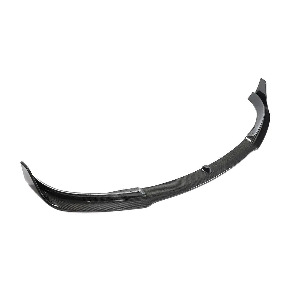 Real Manufacturer Auto Parts Carbon Fiber Front Bumper Lip For Tesla Model 3 Sedan 4-Door
