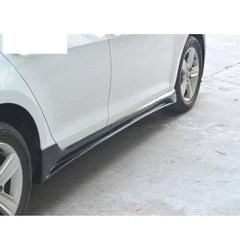 2PCS Carbon Fiber Side Skirt Spoiler Splitters Fit For VW Golf 7 MK 7 VII 2014-2017