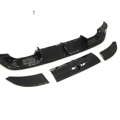 Carbon Fiber Rear Bumper Diffuser Spoiler Fit For VW Golf 7 MK 7 R line 2014-2017