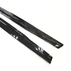 Carbon Fiber Side Skirts Body Kit Spoiler Fit For Porsche Panamera 2014-2016