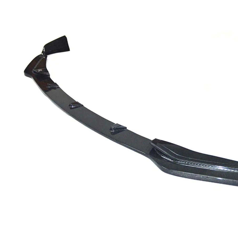 Carbon Fiber Front Bumper Lip Spoiler For Infiniti Q50 Base Sedan 2014-2017