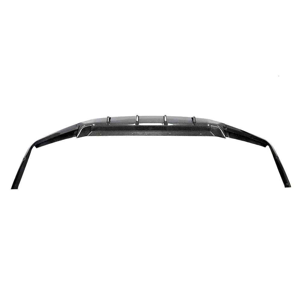 JCSPORTLINE Carbon Fiber Rear Bumper Diffuser for Porsche Cayenne S Sport Utility 4-Door 2018-2019