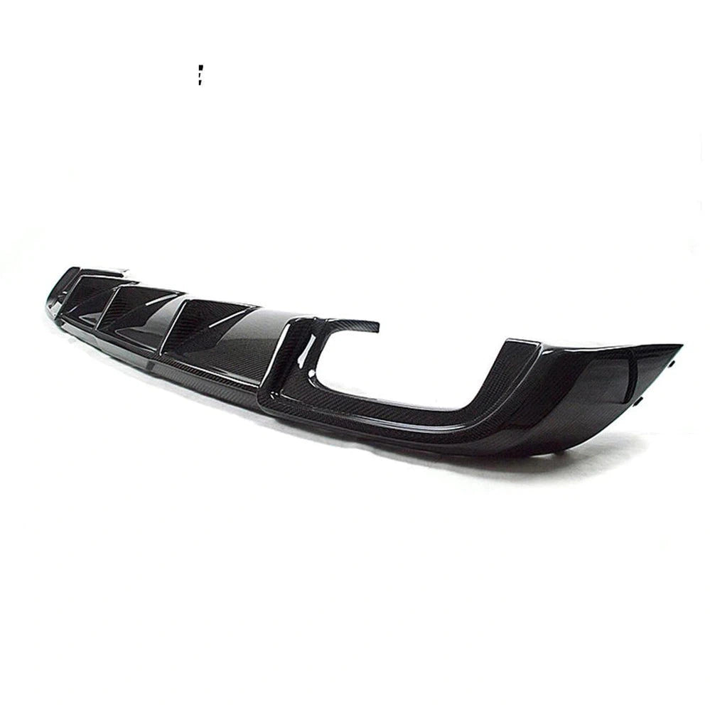 Fit For Audi A3 Hatchback 17-20 Rear Bumper Diffuser Chin Bodykit Carbon Fiber