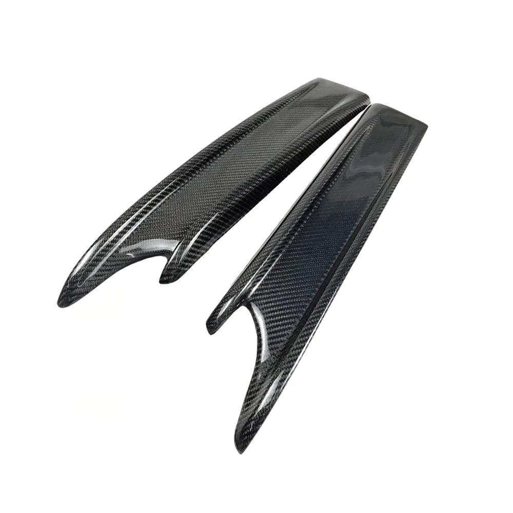 Body kit Rear Bumper Diffuser With Splitter Carbon Fiber Fit For Audi S4 17-18