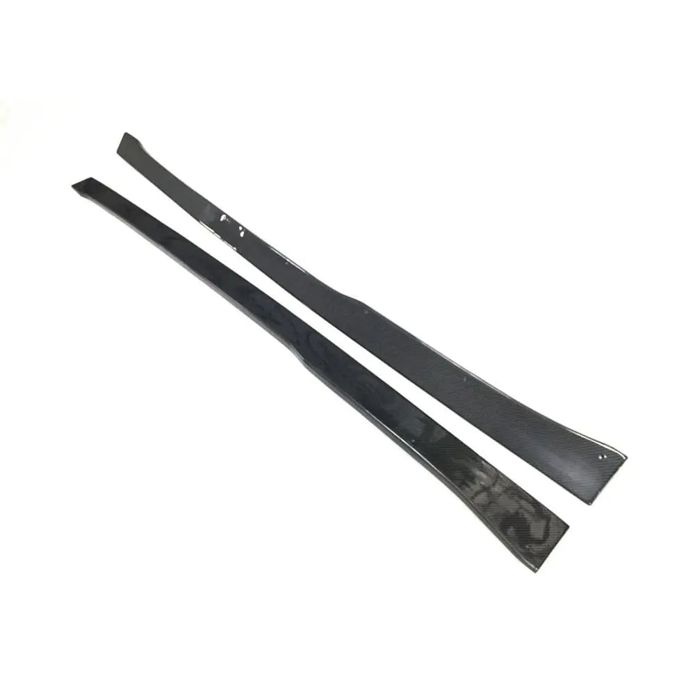 For Audi TT Mk3 2-Door 15-19 Carbon Fiber Side Skirts Door Rocker Panels Extension Lip