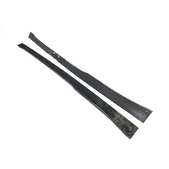 For Audi TT Mk3 2-Door 15-19 Carbon Fiber Side Skirts Door Rocker Panels Extension Lip