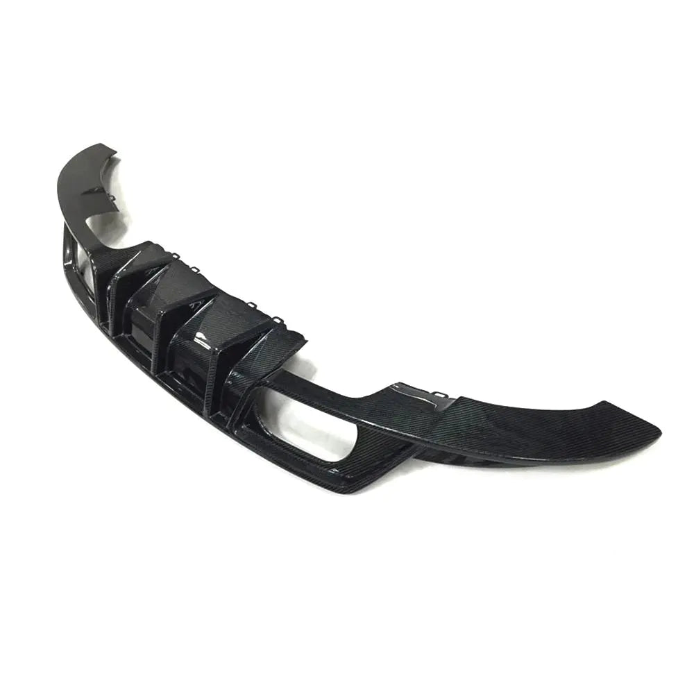 For Audi TT Mk3 2-Door 15-19 Carbon Fiber Rear Bumper Diffuser Body Kit