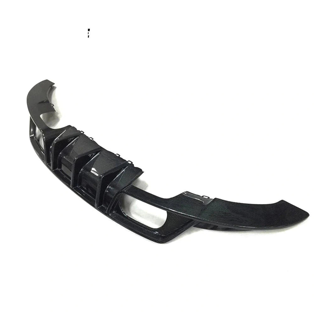 For Audi TT Mk3 2-Door 15-19 Carbon Fiber Rear Bumper Diffuser Body Kit