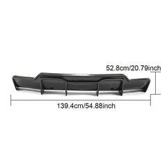 For Tesla Model 3 Sedan 16-20 Carbon Fiber Rear Bumper Diffuser Body Kit