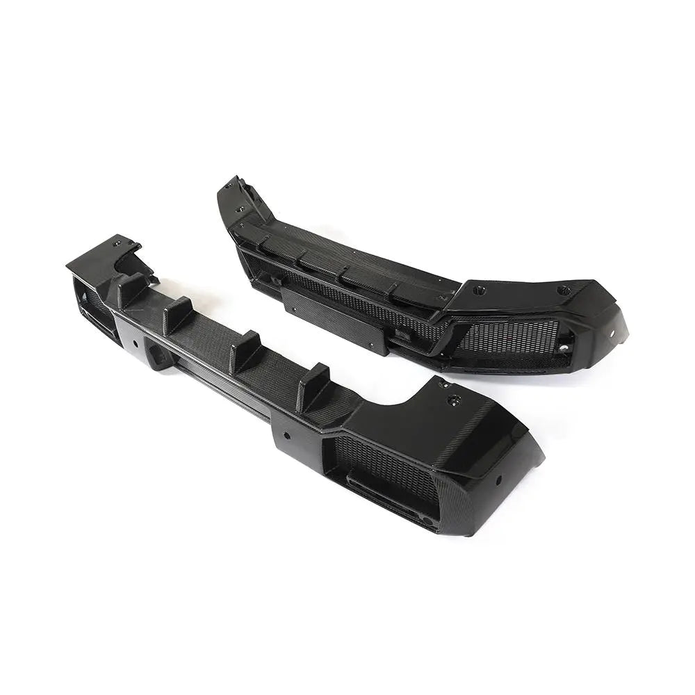 For Benz G-class 2020 Carbon Fiber Front Bumper Lip Rear Bumper Diffuser Body Kit
