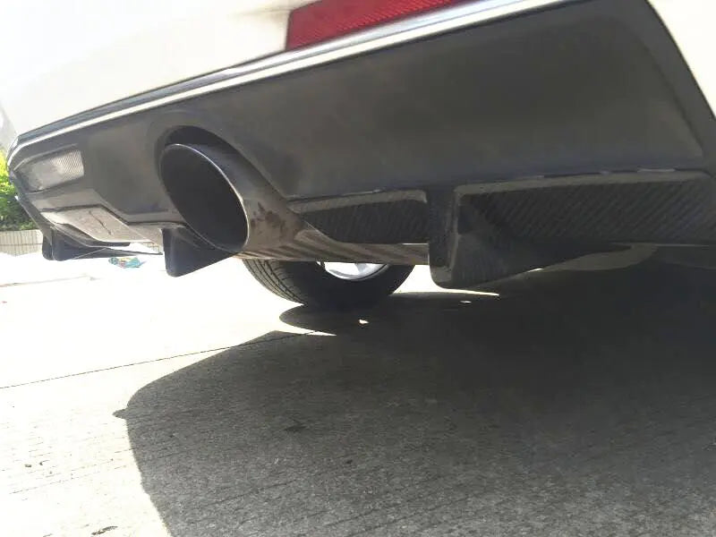 Carbon Fiber ATS Rear Diffuser Lip for Cadillac ATS Base Coupe 2-Door 14-19