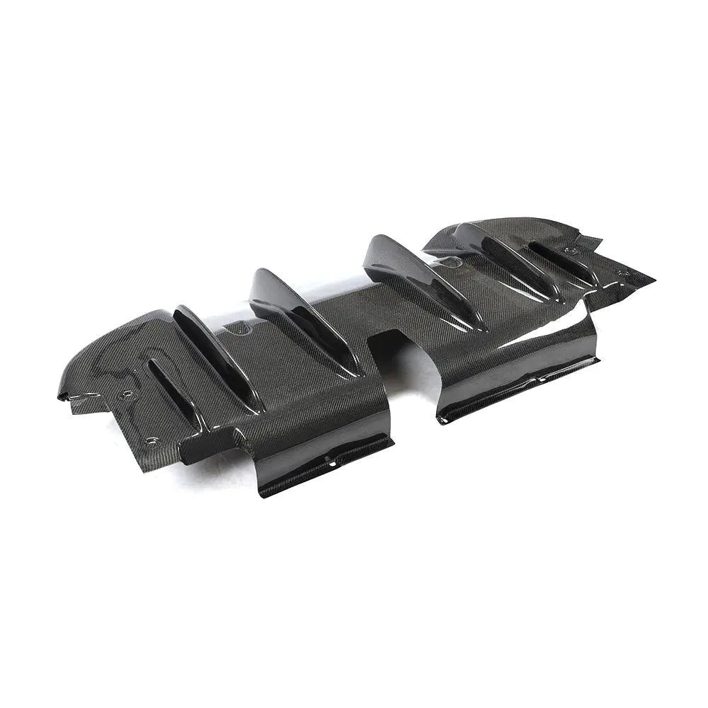 Real Carbon Fiber Rear Bumper Diffuser for Alfa Romeo Giulia 4-Door 2017-2020