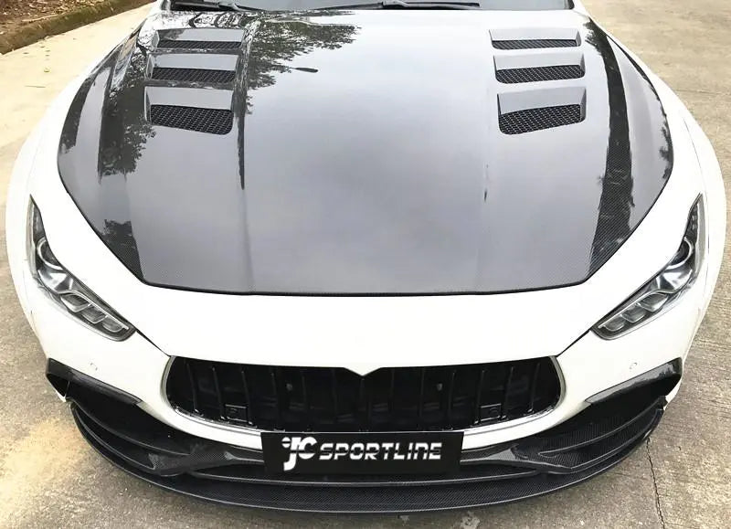 Carbon Fiber Front Rear Body Kit for Maserati Ghibli S Q4 Sedan 4-Door 2014-2016