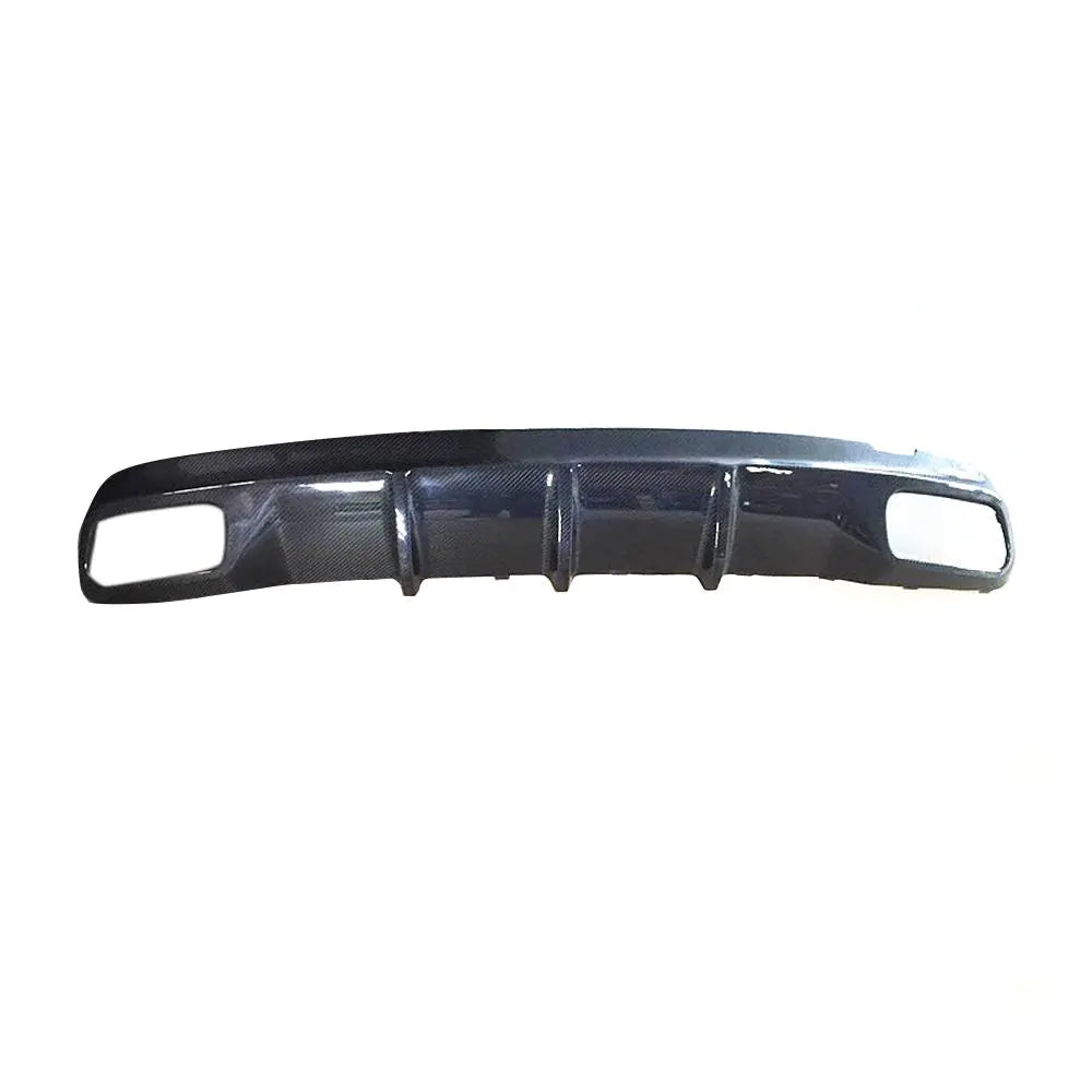 Carbon Fiber Car Rear Bumper Diffuser Lip Spoiler for Mercedes Benz GLA Class GLA45 AMG 2015 2016