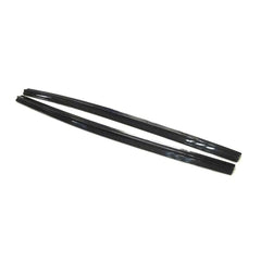 Carbon Fiber Side Skirt Extension Spoiler Fit for Audi A3 S Line Hatchback 2014-2015