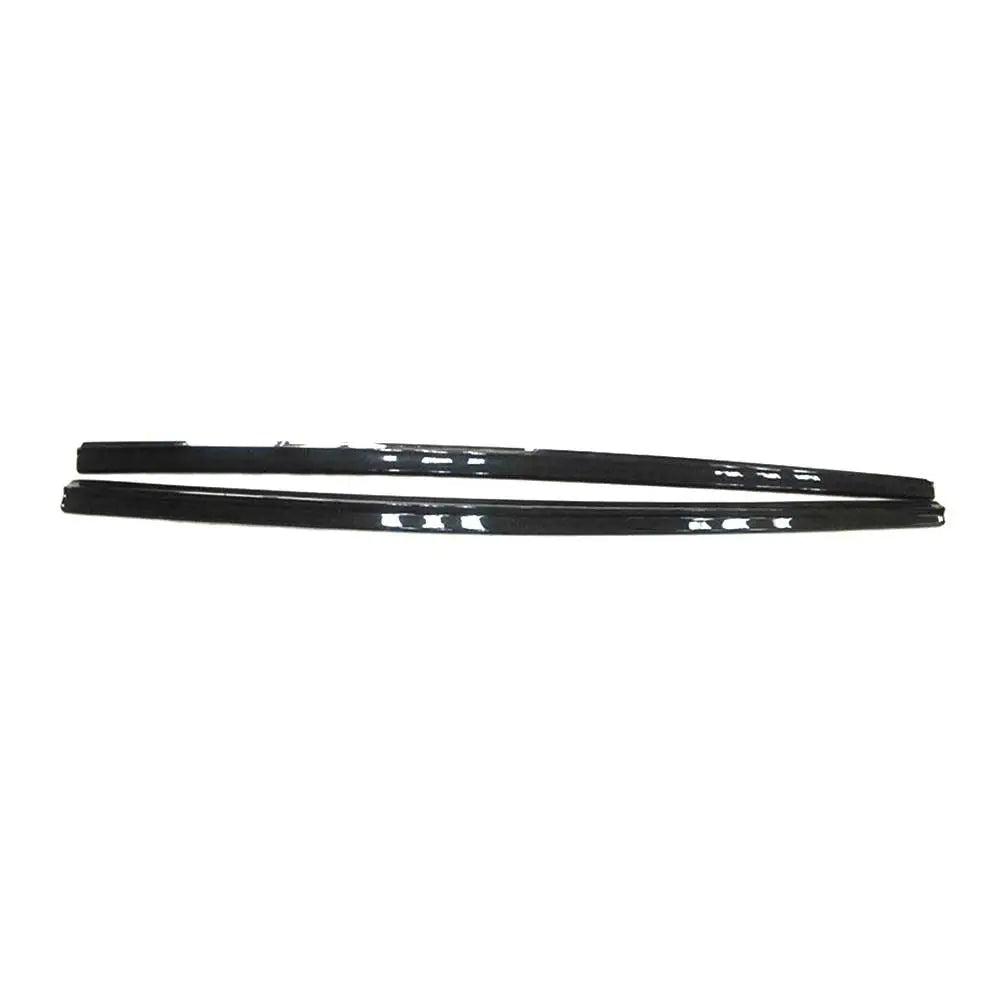 Carbon Fiber Side Skirt Extension Spoiler Fit for Audi A3 S Line Hatchback 2014-2015