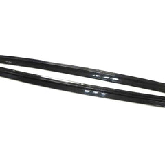 Carbon Fiber Side Skirt Extension Spoiler Fit for Audi A3 S Line Hatchback 2014-2015