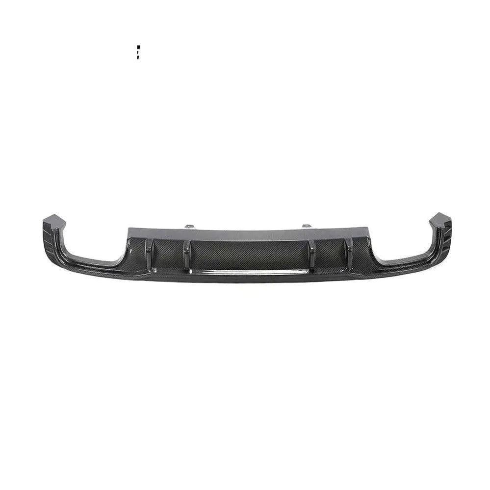 Carbon Fiber S4 Rear Diffuser Lip for Audi S4 B9 A4 Sline Sport 2018 2019