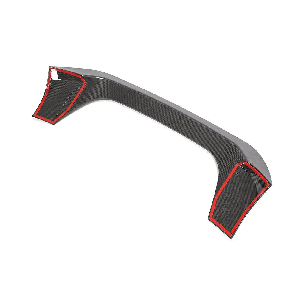 For BMW I3 Hatchback 14-20 Carbon Fiber Rear Roof Spoiler Window Wing Lip