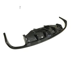 For Porsche Macan Sport Utility 14-20 Carbon Fiber Rear Bumper Diffuser With Light Body Kit