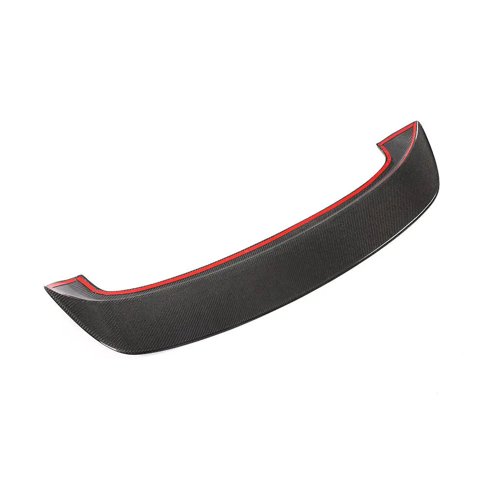 For Volkswagen VW Golf 6 MK6 Base Hatchback 10-13 Carbon Fiber Rear Roof Spoiler Window Wing Lip