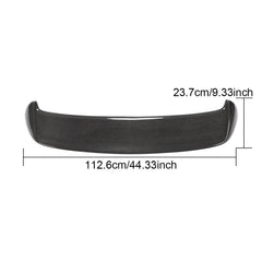 Lip For Volkswagen VW Golf 6 MK6 Base Wagon 10-13 Carbon Fiber Rear Trunk Spoiler Boot Wing Lip