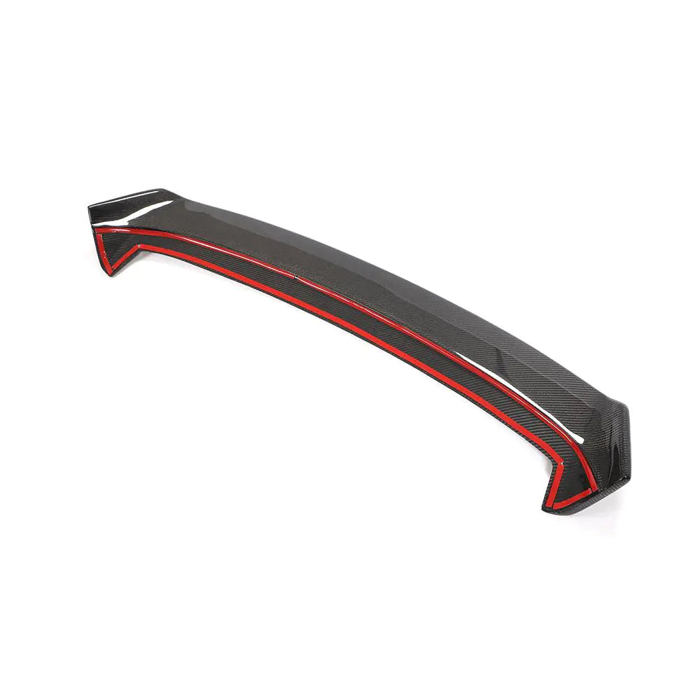 For Volkswagen VW Golf 7 7.5 MK7 MK7.5 Standard R Line Hatchback 14-20 Carbon Fiber Rear Roof Spoiler Window Wing Lip