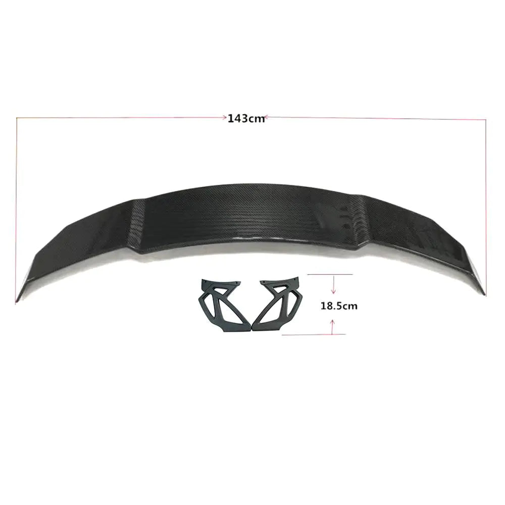 Universal Car Auto Carbon Fiber Rear Trunk Spoiler Boot Wing Lip for BMW F22 E90 E92 E93 F30 F80 F82 M2 M3 M4 M5 M6