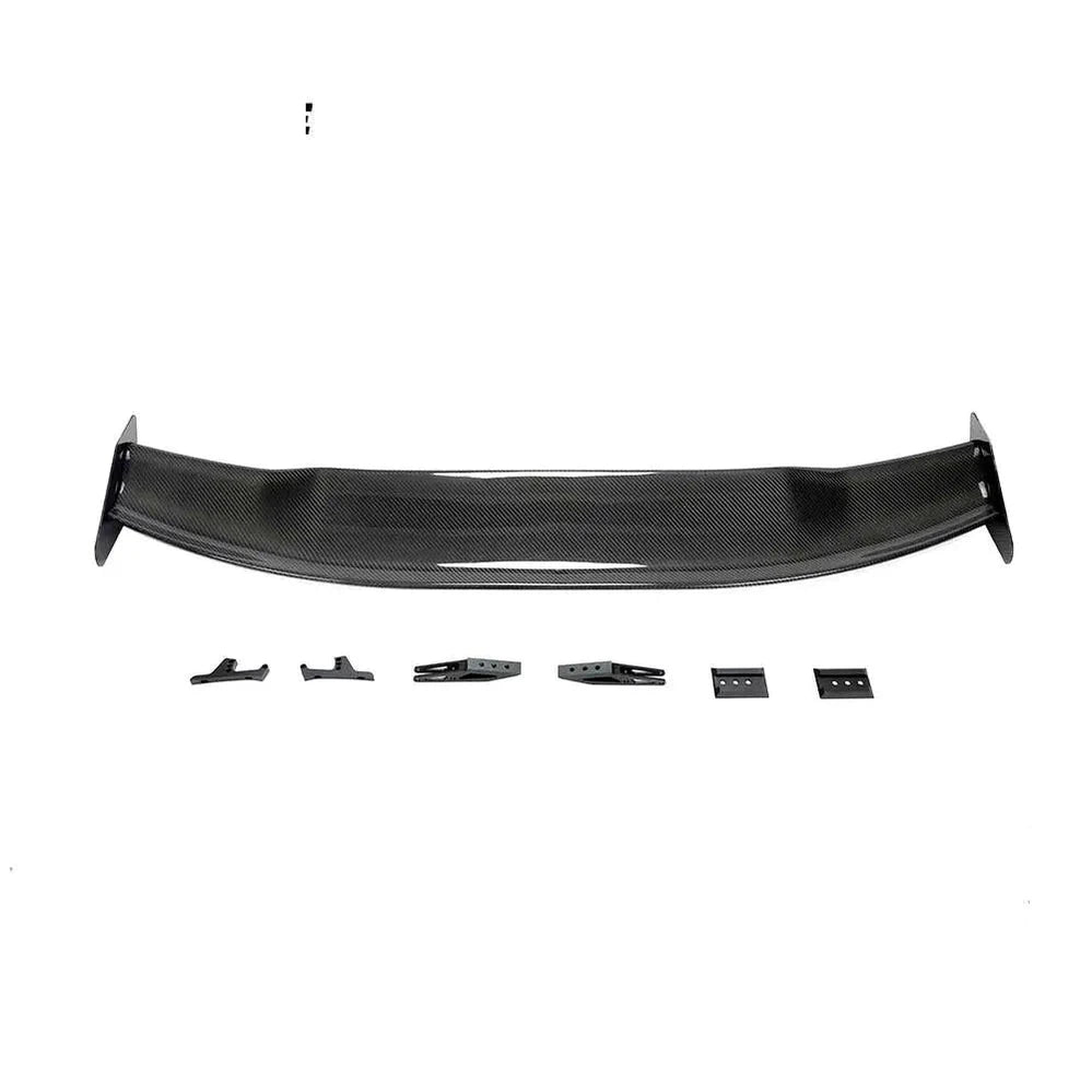 Carbon Fiber Rear Trunk Spoiler Boot Lip Wing Spoiler For Ford Mustang Coupe 2015 - 2018