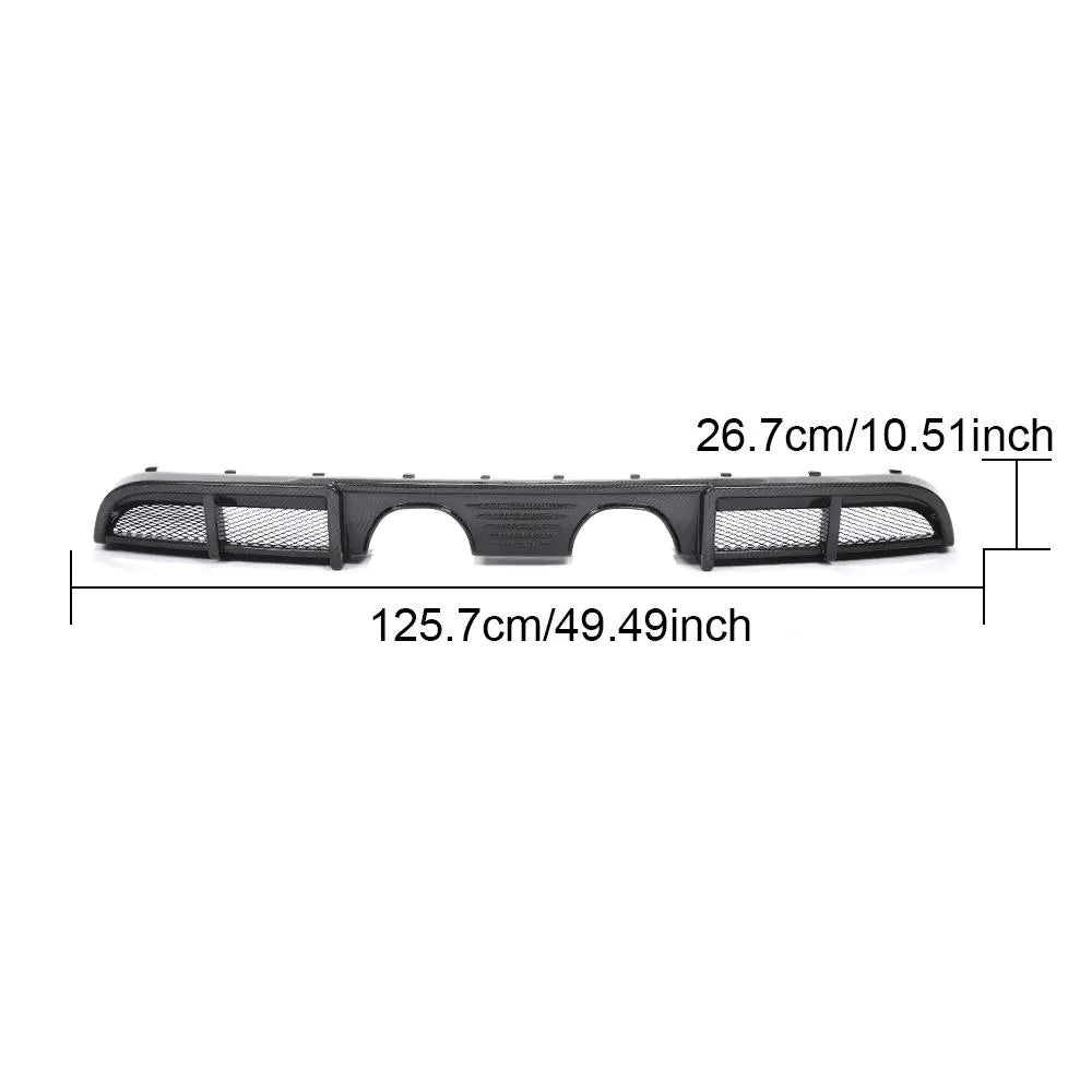 JCSPORTLINE Carbon Fiber 911 GTS Rear Diffuser for Porsche 911 Carrera 4S Coupe 2-Door 2017