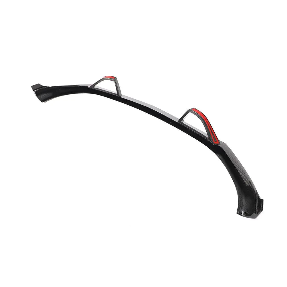 W166 GLE63 Front Bumper Lip Carbon Fiber for Mercedes Benz GLE63 AMG S Sport Utility 4-Door 2016-2019