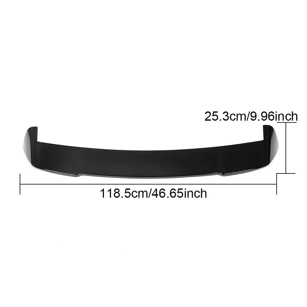 ML-ZDH130-1 ABS Rear Spoiler Glossy black/Matt black for Hyundai VENUE