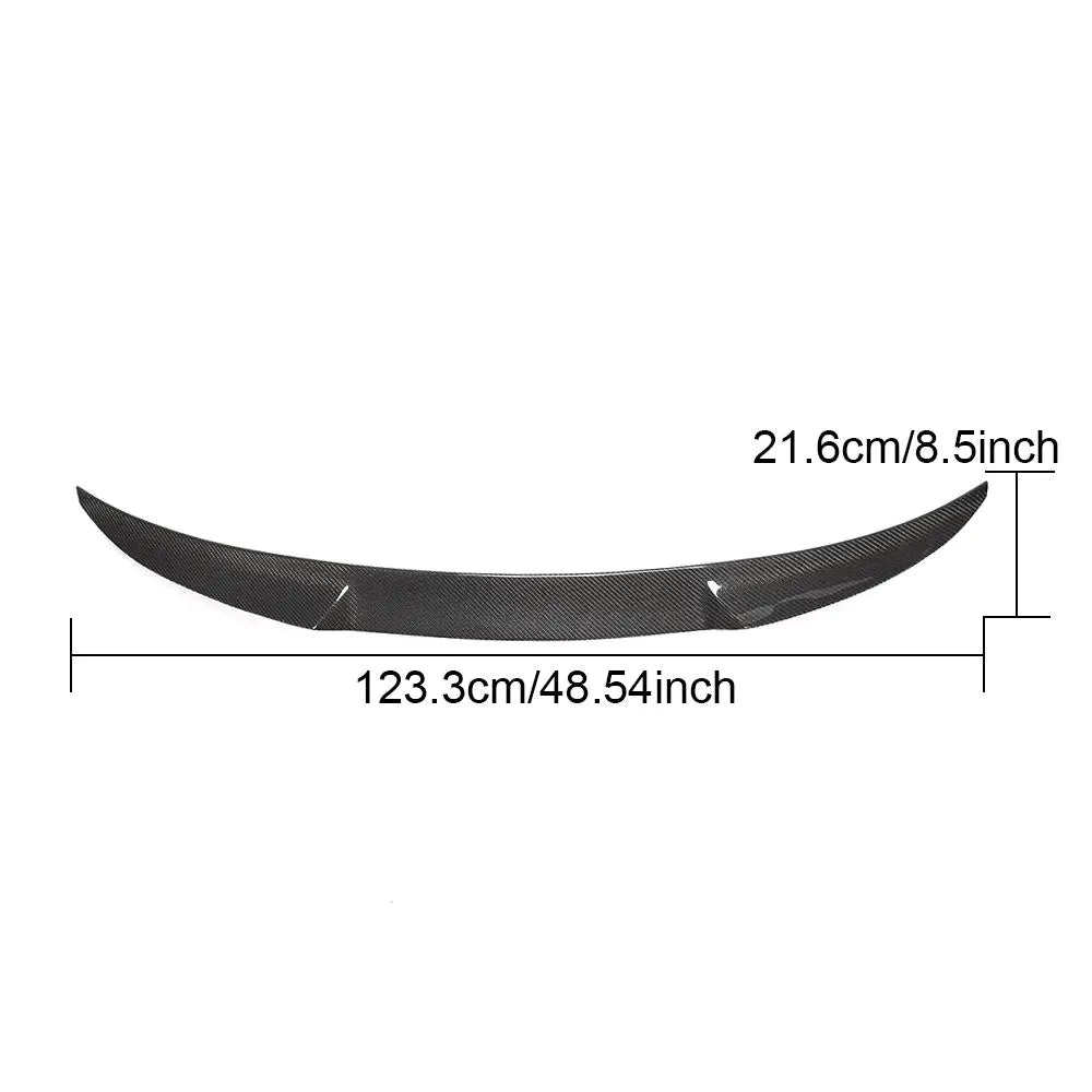 Carbon Fiber CC Rear Trunk Spoiler Wing For VW Volkswagen Passat CC Sedan 2013 - 2018