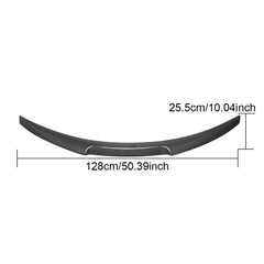 Carbon Fiber Rear Wing Spoiler for Alfa Romeo Giulia Sedan 4-Door 2017-2020