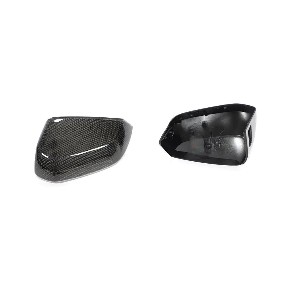 For Audi Q2 Q3 Sport Utility 2019UP Carbon Fiber Side Rearview Mirror Cover Caps Pair